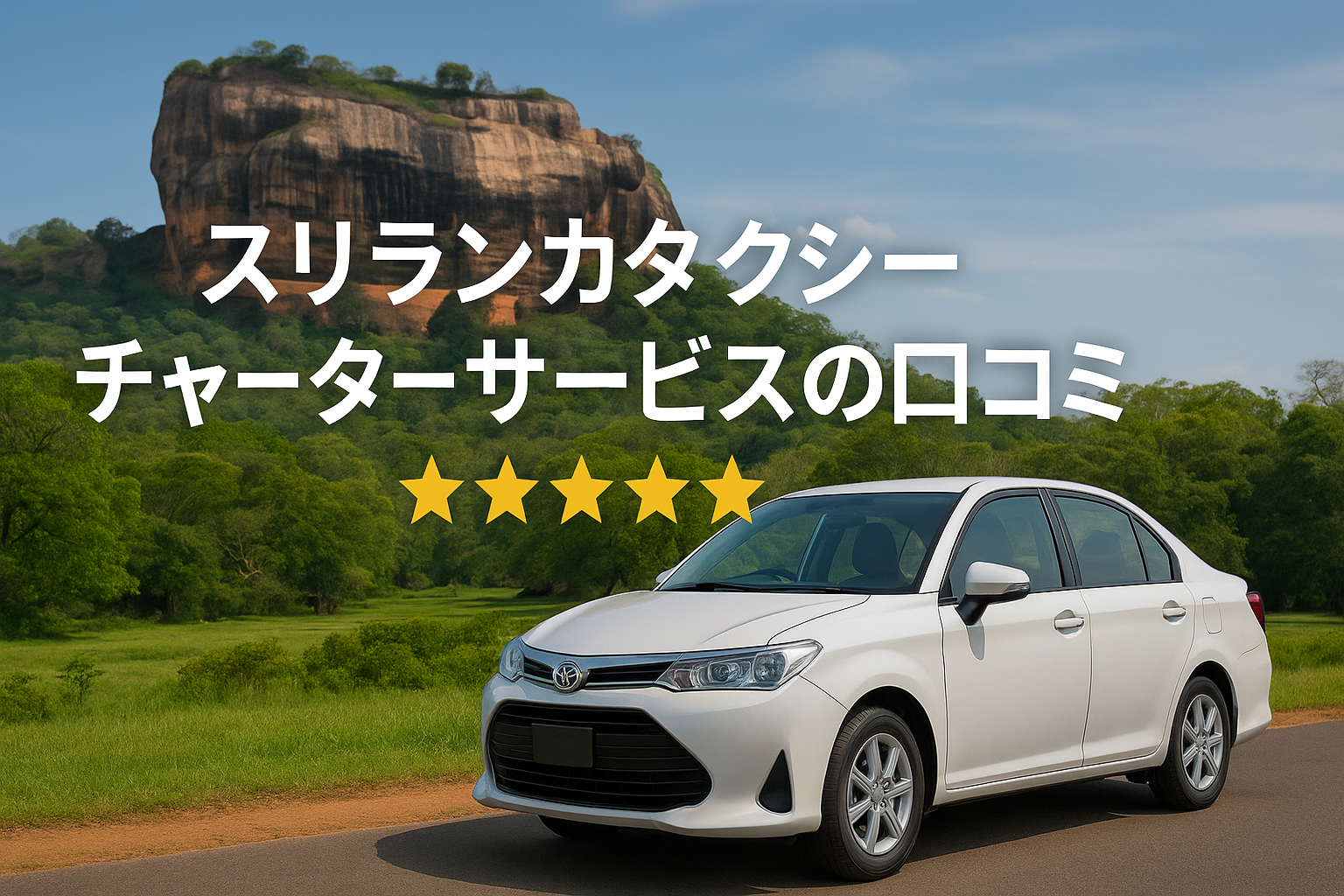 スリランカタクシーチャーターサービスの口コミや評判を紹介！