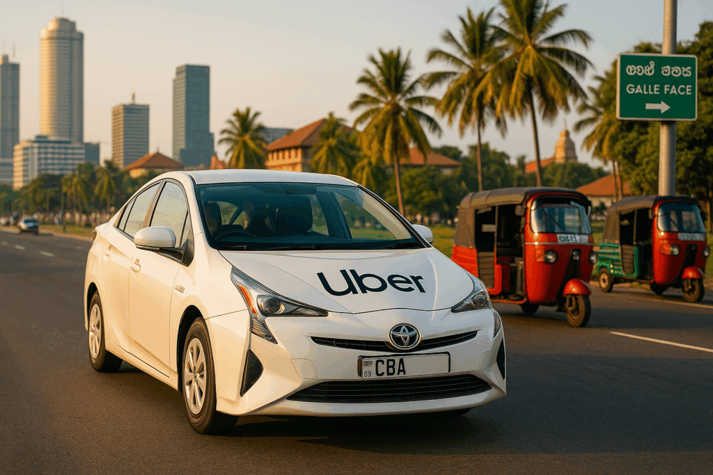 スリランカのUBER