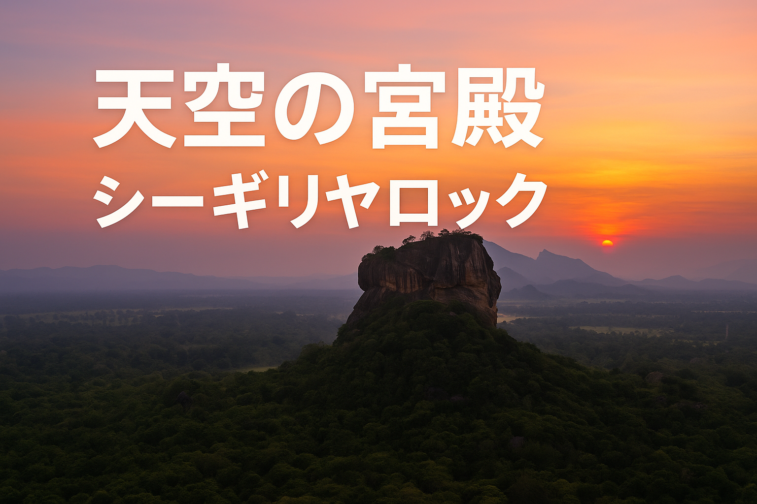 天空の宮殿シーギリヤロック：壮大な歴史と謎に迫る！高所恐怖症の方には怖い？