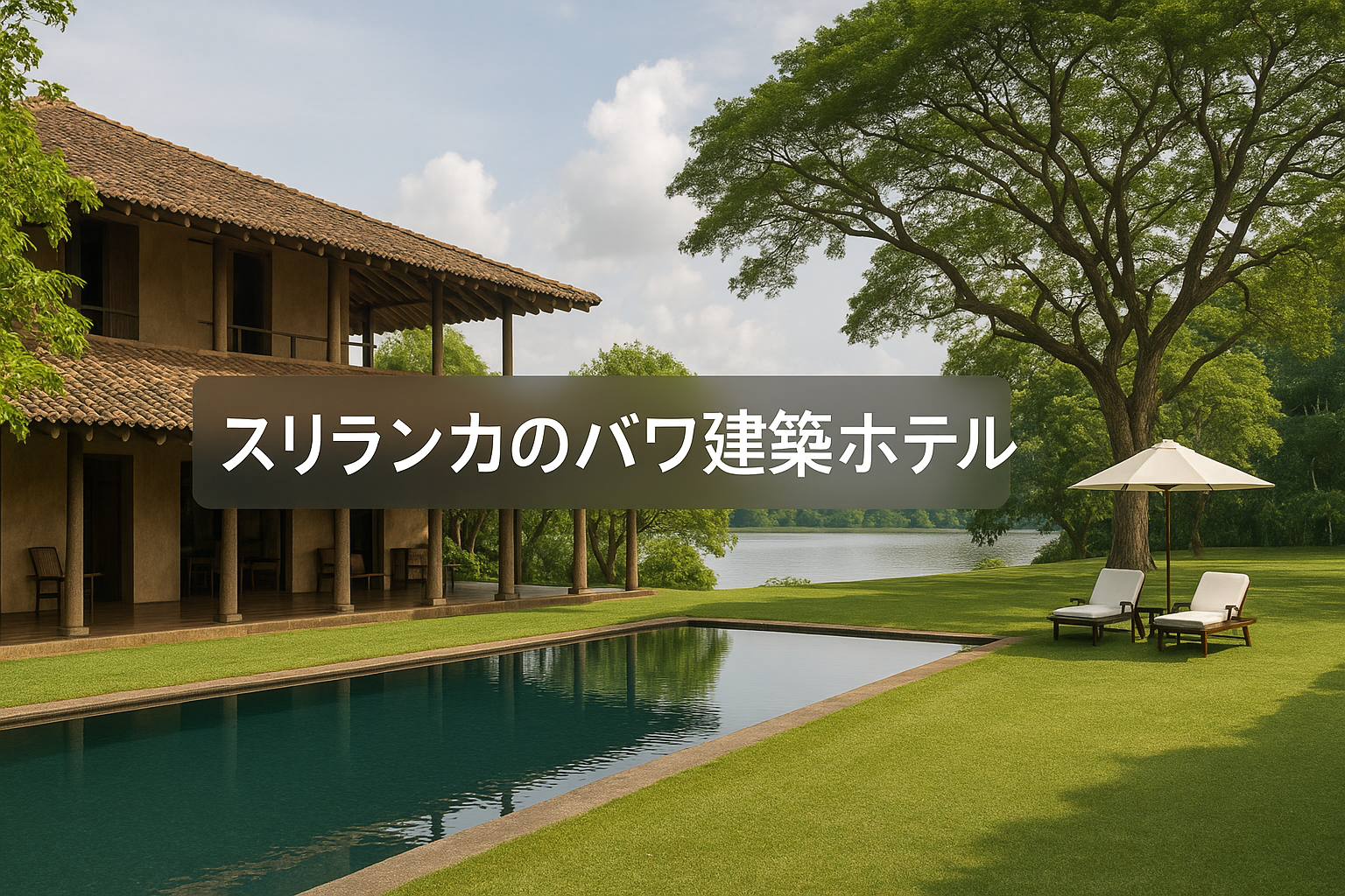 スリランカのバワ建築ホテルを徹底解説！ 自然と融合する極上リゾート15選！