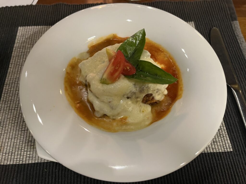 ディナーででたイタリアン