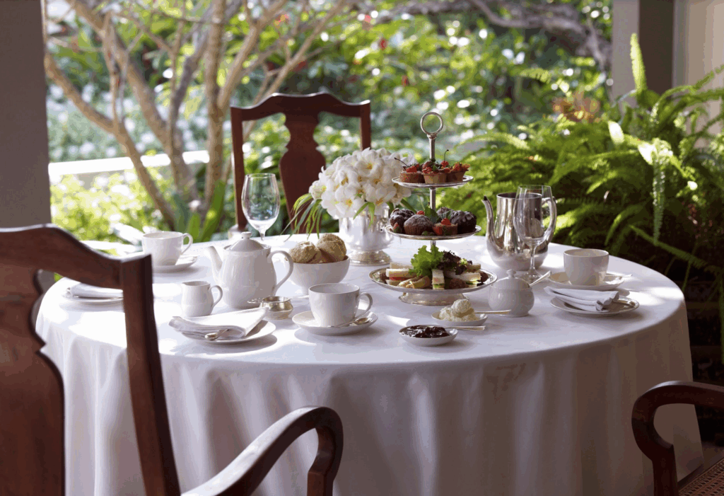 アマンガラのafternoon tea