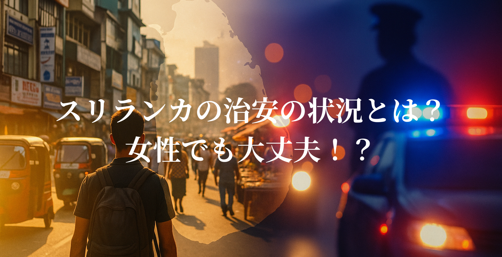 スリランカの治安の現在の状況は?女性も安心?現状と安全対策を徹底解説!