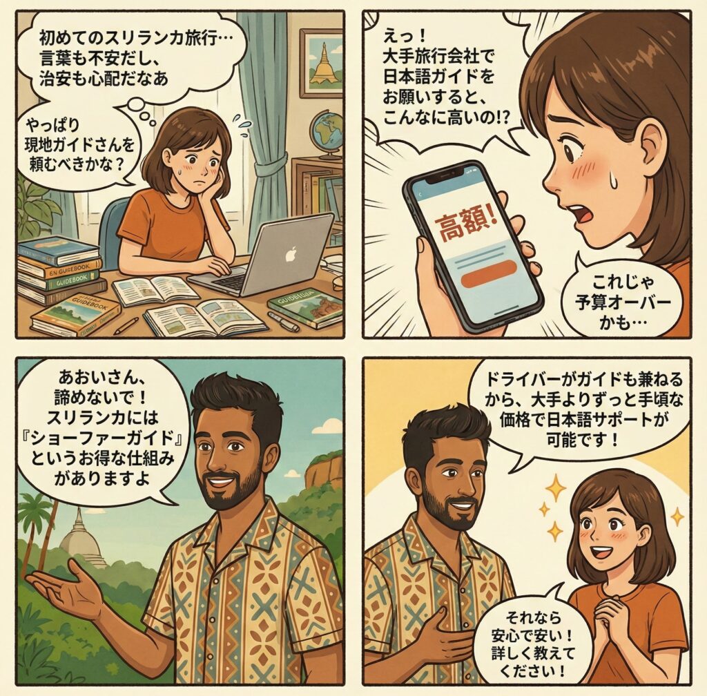 スリランカでの現地ガイドの必要性