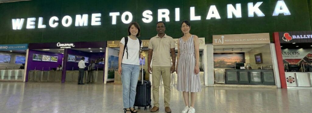 空港でドライバーと合流